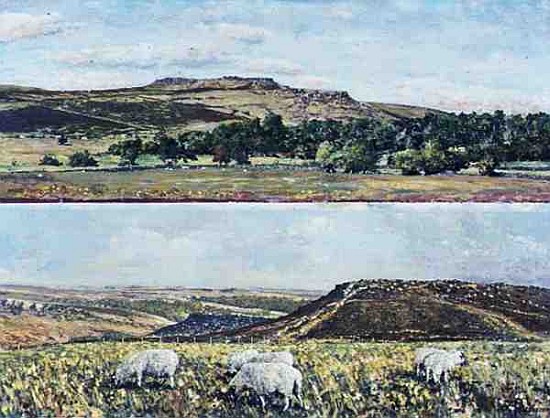 From Longshaw, 1997 (gouache)  from Martin  Decent