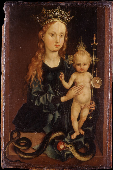 Madonna with Child from Martin Schongauer