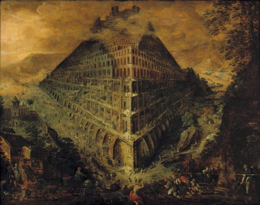 Der Turmbau zu Babel from Martin van Valckenborch