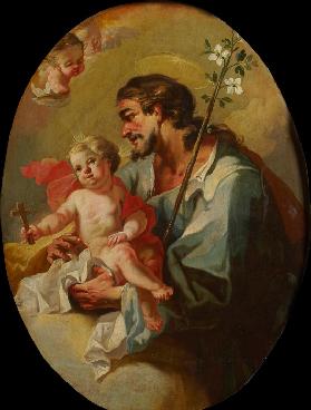 St. Joseph with the Christ Child