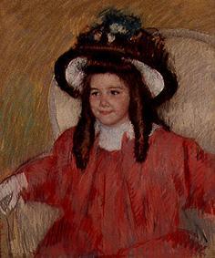 Portrait Anne-Marie Durand of Ruel from Mary Cassatt