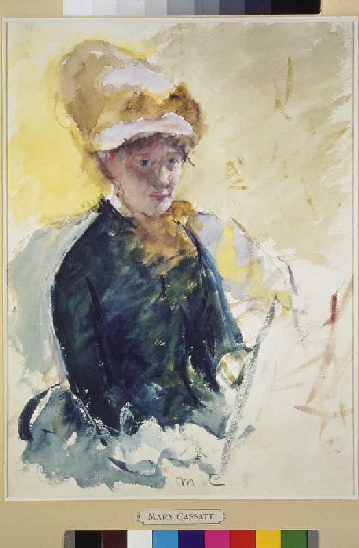 Self-portrait from Mary Cassatt