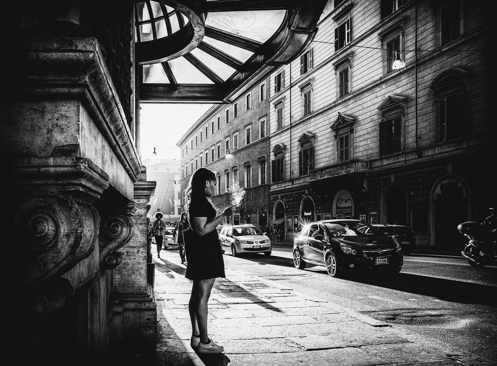 Lost in her thoughts from Massimiliano Mancini