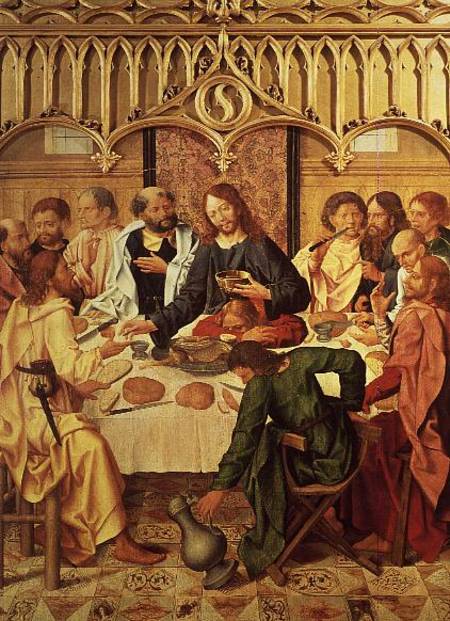 The Last Supper from Master of the Evora Altarpiece