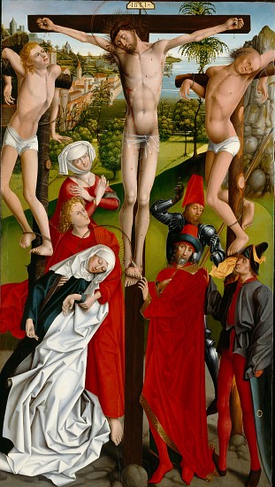 The Crucifixion, c.1470 from Master of the Freising Visitation