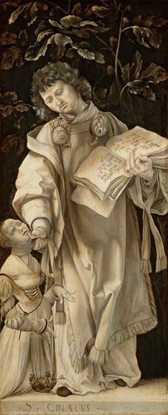 The St. Cyriakus. from Mathias (Mathis Gothart) Grünewald