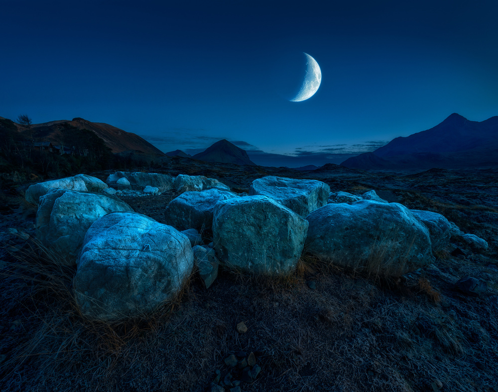 Moonrise, Sligachan from Matt Anderson