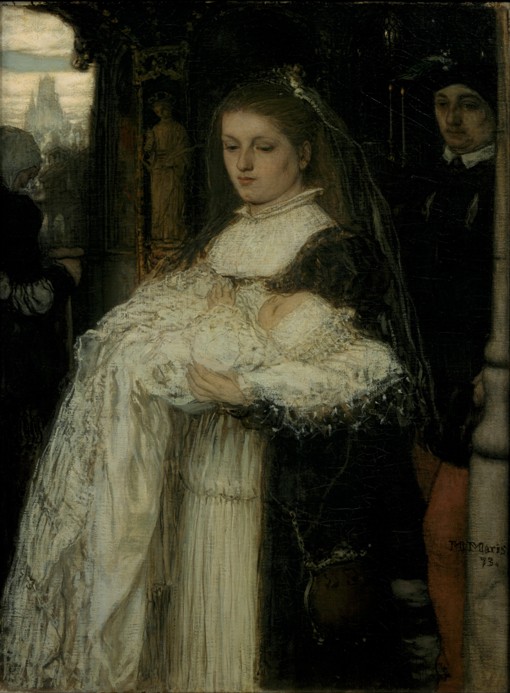 Christening Procession in Lausanne from Matthijs Maris