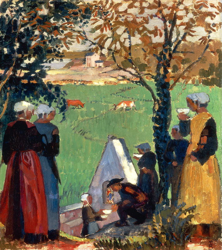 Sacred Spring at Guidel  from Maurice Denis