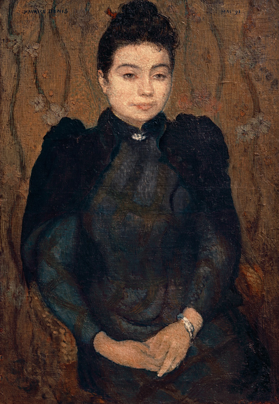 Portrait of Eva Meurier  from Maurice Denis