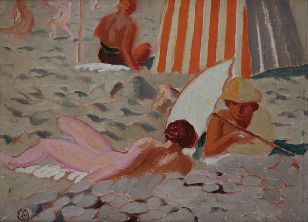 On the beach. from Maurice Denis
