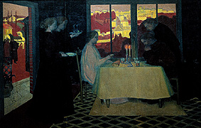 The disciples of Emmaus. from Maurice Denis