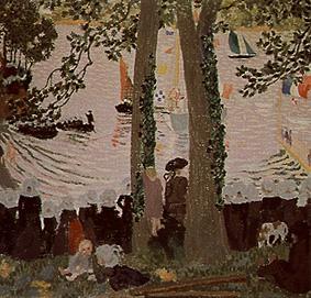 The blessing of the boats from Maurice Denis