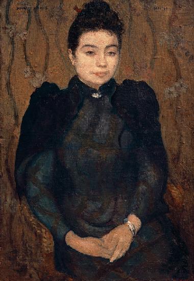Portrait of Eva Meurier 
