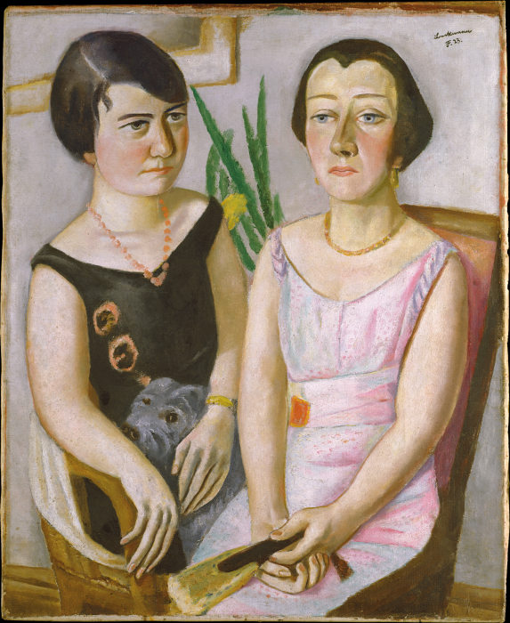 Double Portrait from Max Beckmann