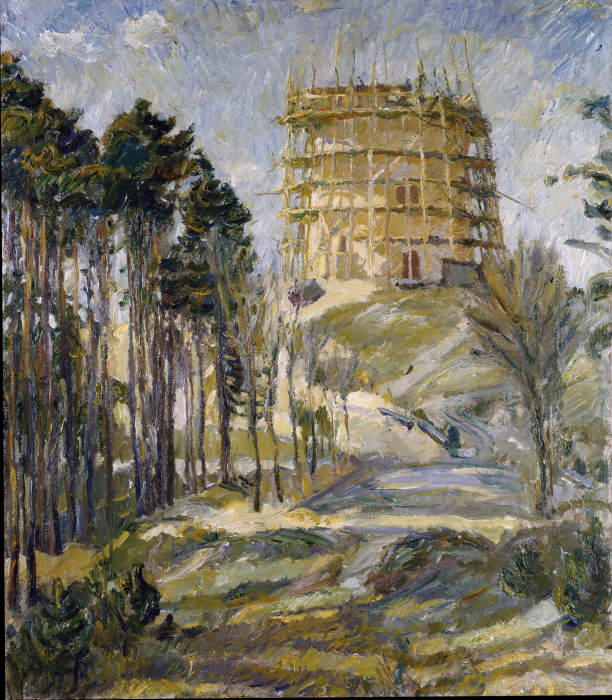 Water Tower in Hermsdorf from Max Beckmann