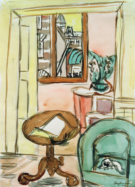 Interior with Round Table from Max Beckmann