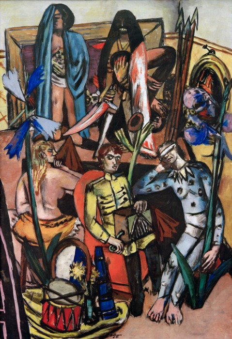 The Organ Grinder (The Song of Life) from Max Beckmann