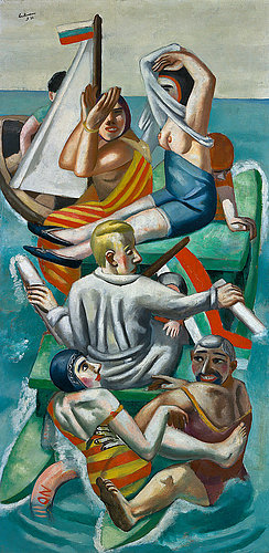 Die Barke (The Barge). 1926 from Max Beckmann