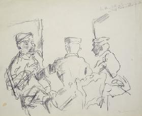 Three Soldiers. 1913