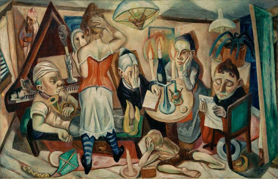 Family Picture from Max Beckmann