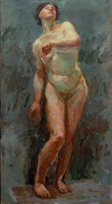 Female nude from Max Beckmann