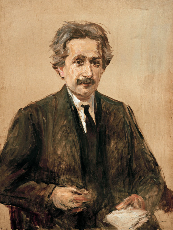 Albert Einstein from Max Liebermann