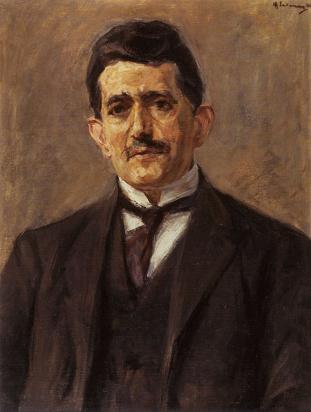 portrait of the publisher Bruno Cassirer from Max Liebermann