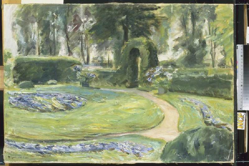 In the garden at the when lake from Max Liebermann