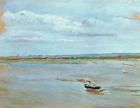 After the Rain, 1902 (pastel on paper)