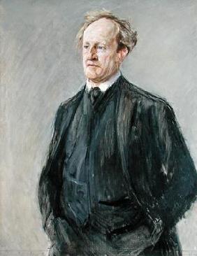 The Poet Gerhart Hauptmann (1862-1946) 1912 (oil on canvas)
