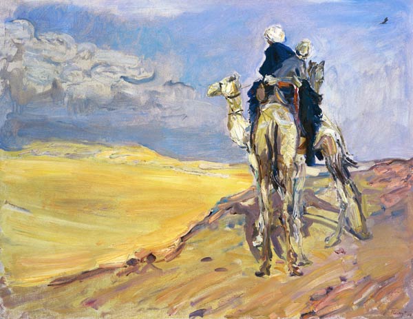 Slevogt, Sandsturm Libysch.Wüste/1914 from Max Slevogt