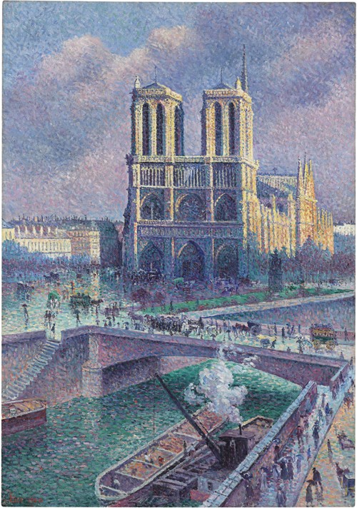 Notre-Dame de Paris from Maximilien Luce
