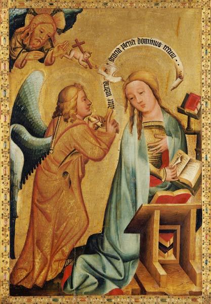 The Annunciation from the High Altar of St. Peter's in Hamburg, the Grabower Altar