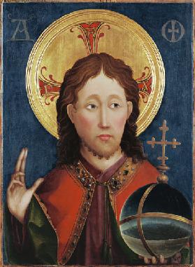 Christ as Salvator Mundi.