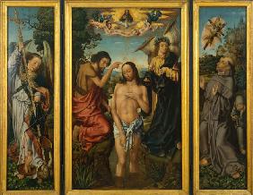 Triptych of the Baptism of Christ