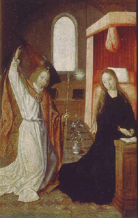 Verkündigung Mariae from Meister von Hoogstraeten