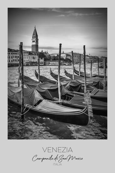 In focus: VENICE Grand Canal and St Mark\'s Campanile 
