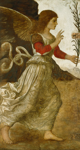 The Annunciating Angel Gabriel from Melozzo da Forli
