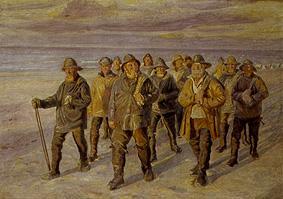 Return of the fishermen from Michael Peter Ancher