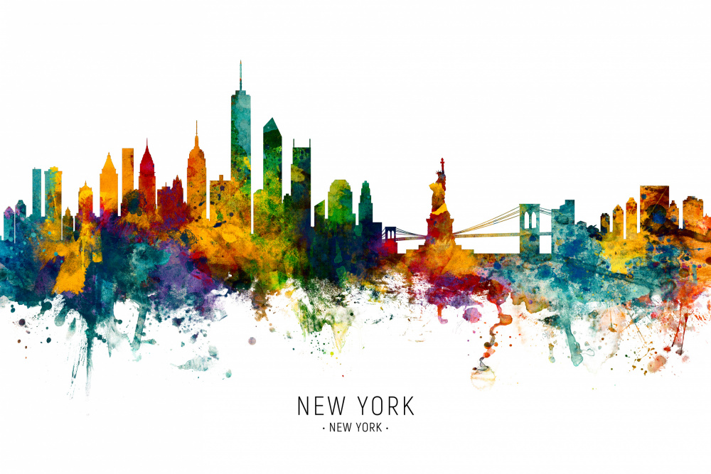 New York Skyline from Michael Tompsett