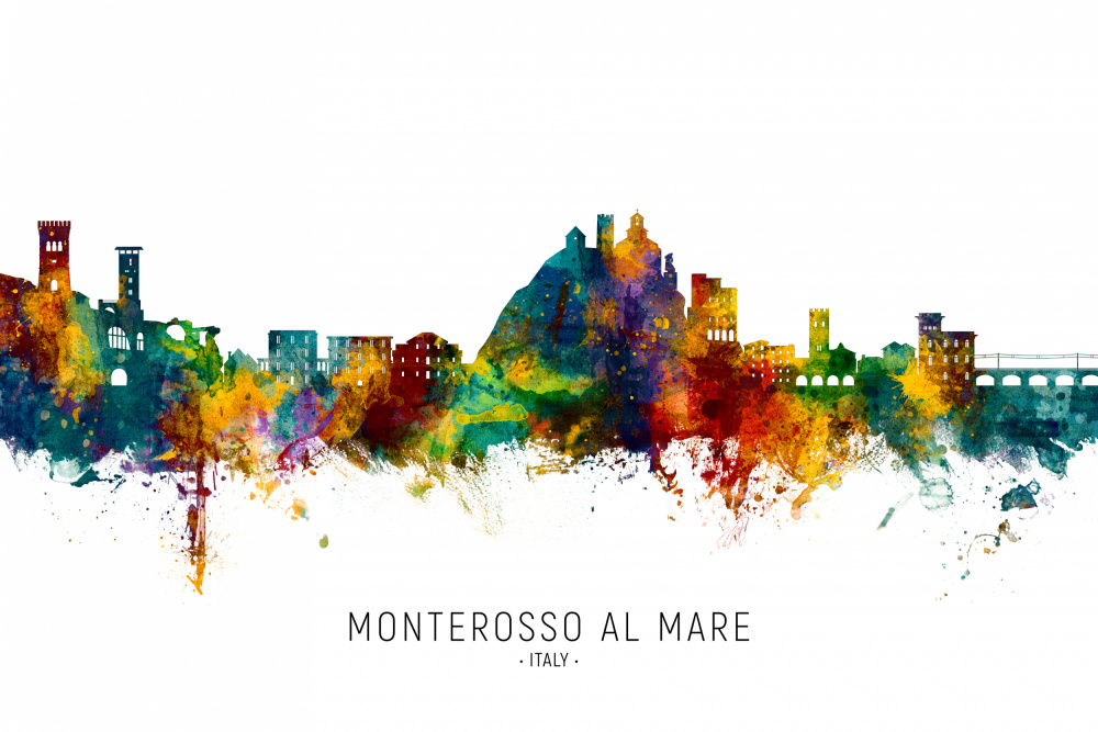Monterosso al Mare Italy Skyline from Michael Tompsett