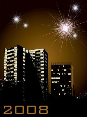 city fireworks from Michael Travers