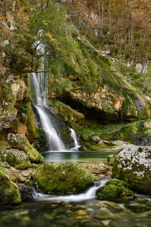 Slap Virje Wasserfall im Soca-Tal in Slowenien from Michael Valjak
