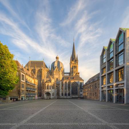 Aachener Dom und Katschhof