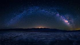 Badwater Under The Night Sky
