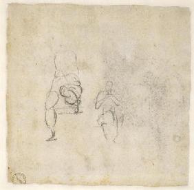 Figure Studies, c.1511 (black chalk on paper)