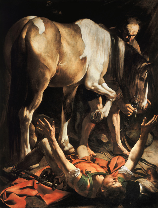 Conversion of Saint Paul from Michelangelo Caravaggio