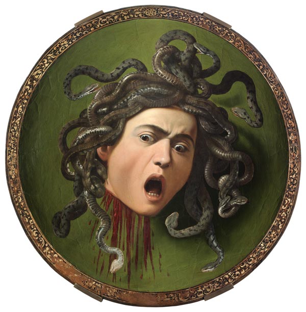 Caravaggio / Head of Medusa / c.1598 from Michelangelo Caravaggio