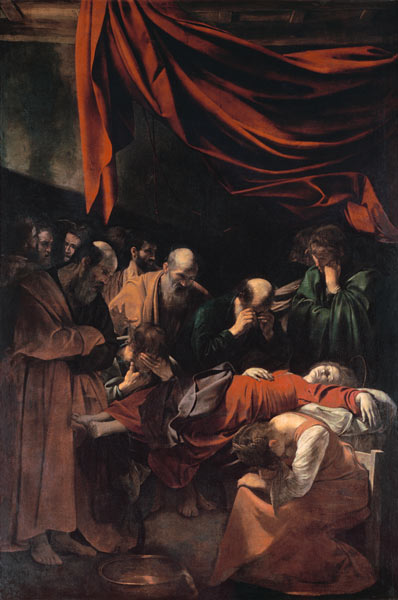 The Death of the Virgin from Michelangelo Caravaggio